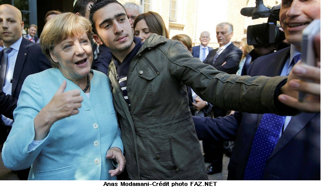 « Grâce à Merkel, je suis encore en vie ! », déclare un jeune réfugié syrien
